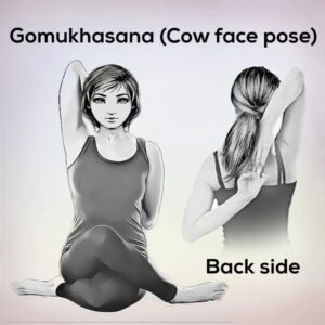 Cow Pose (Gomukhasana)