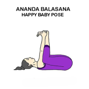 Happy Baby Pose (Ananda Balasana)